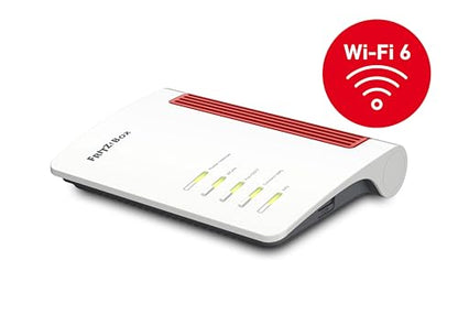 AVM FRITZ!Box 4050 – Wi-Fi 6 Dual-Band Router | 3.000 Mbit/s, Mesh, DECT, Medienserver, VPN, VOIP